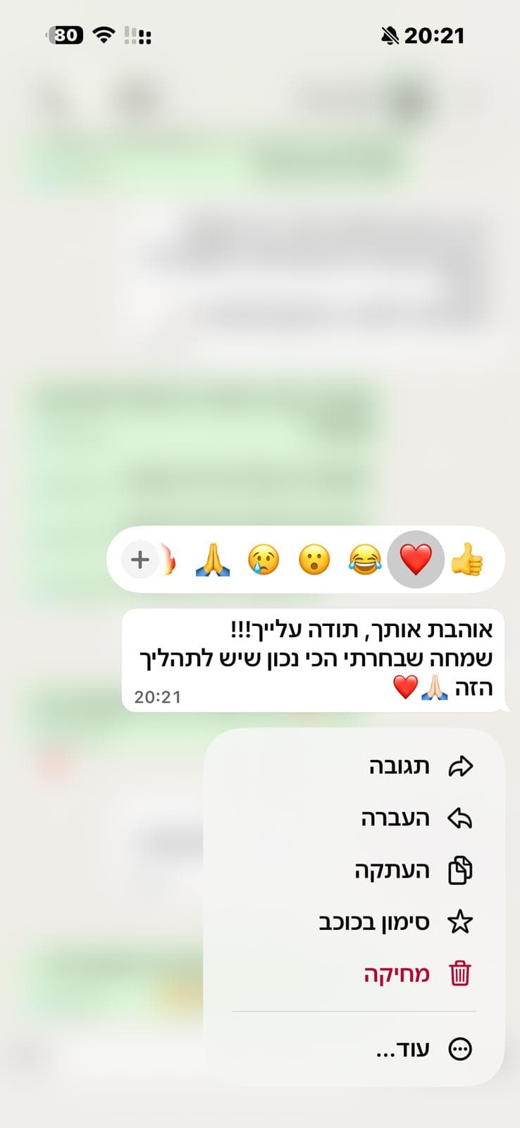 המלצה בוואטסאפ 2